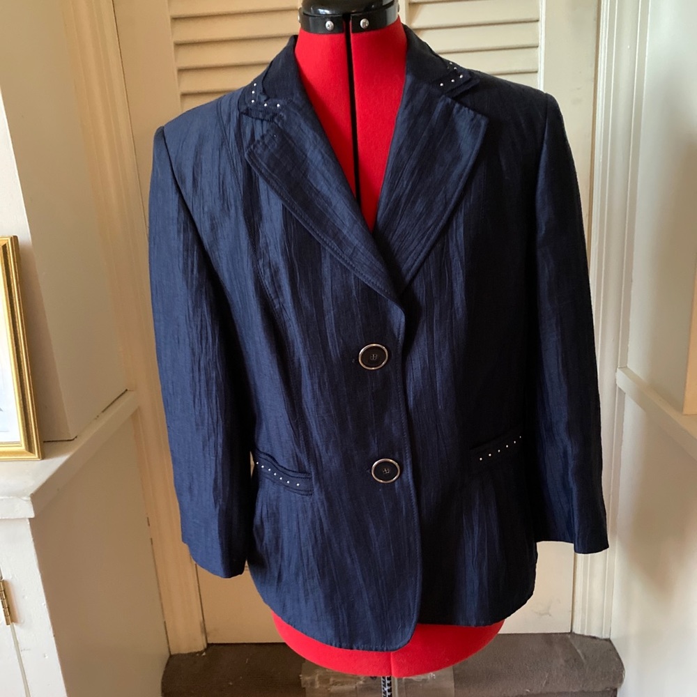 Ladies vintage Gerry Weber Blazer Size 10 (eur 40)